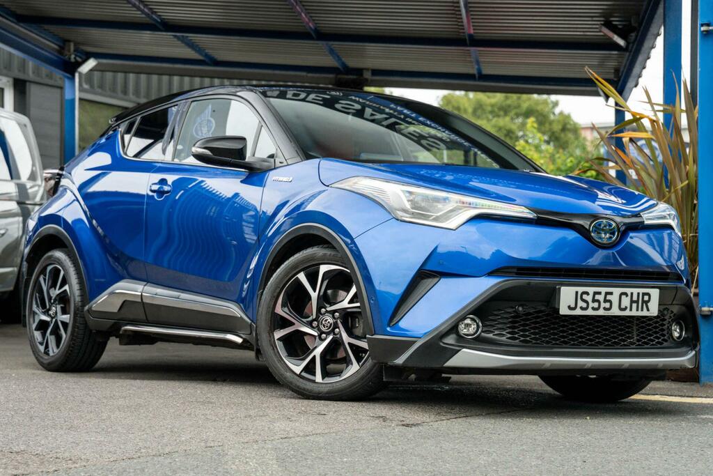 Toyota C-Hr 1.8 Vvt-h Dynamic Cvt Euro 6 Ss Blue