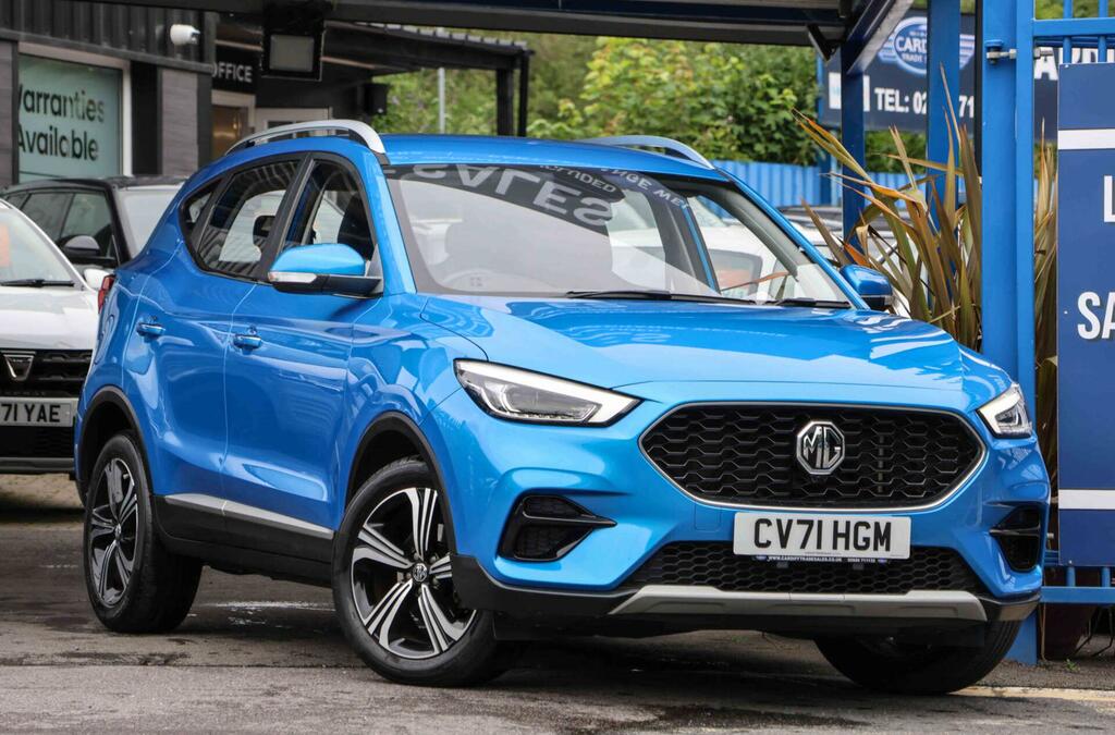 MG ZS Excite Blue