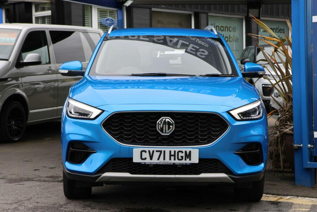 MG ZS Excite Blue #3