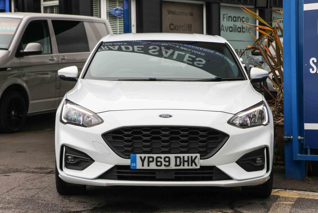Ford Focus St-line White #3
