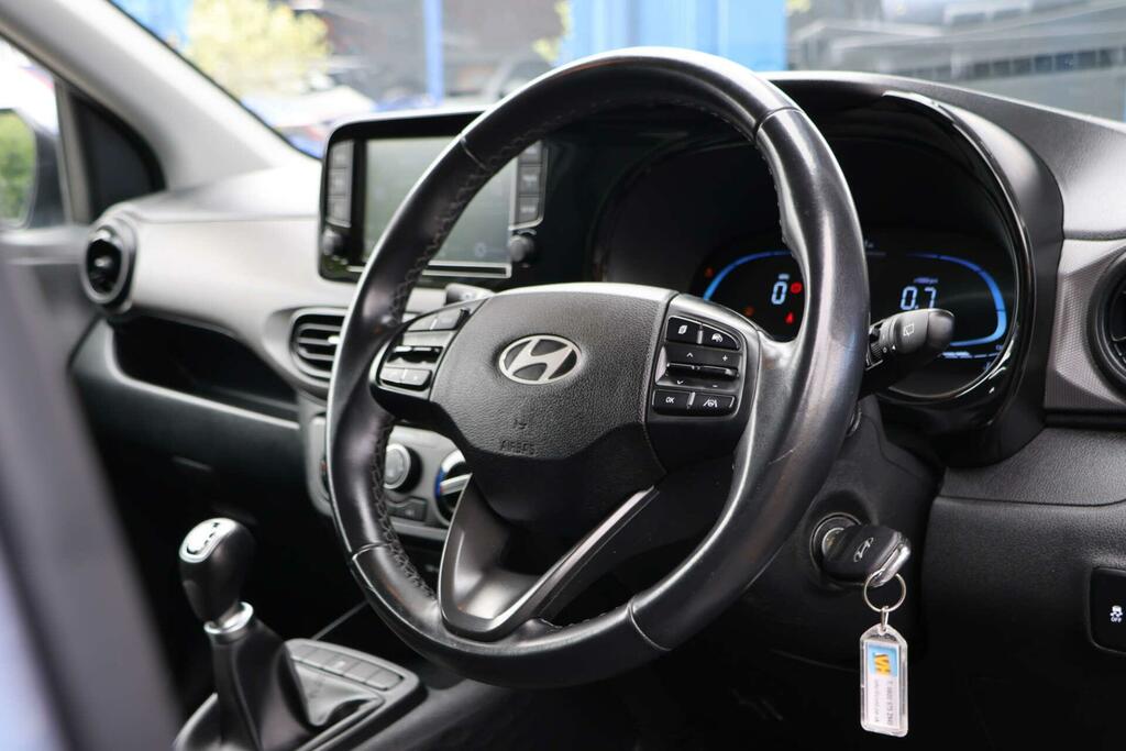 Hyundai I10 Advance Blue #5
