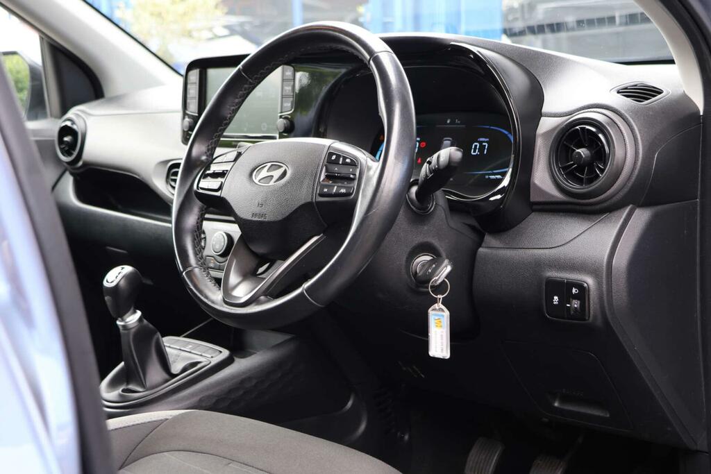 Hyundai I10 Advance Blue #4