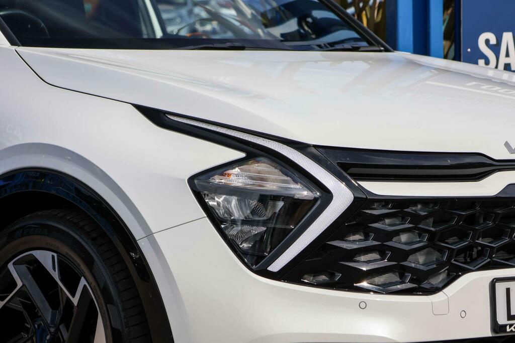 Kia Sportage Gt-line White #4