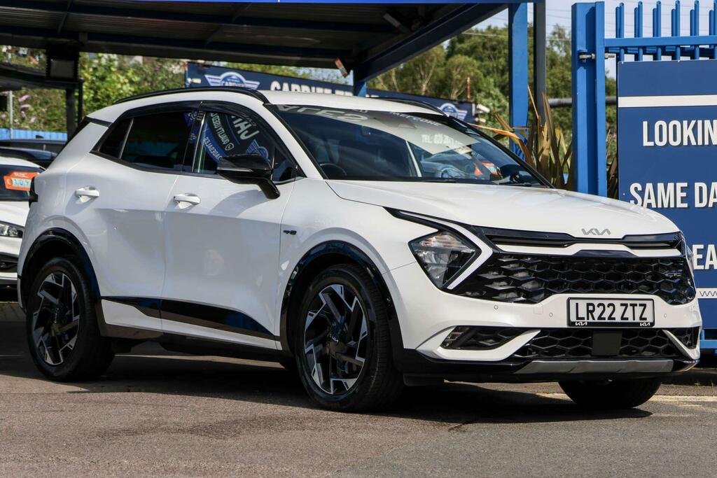 Kia Sportage Gt-line White #2