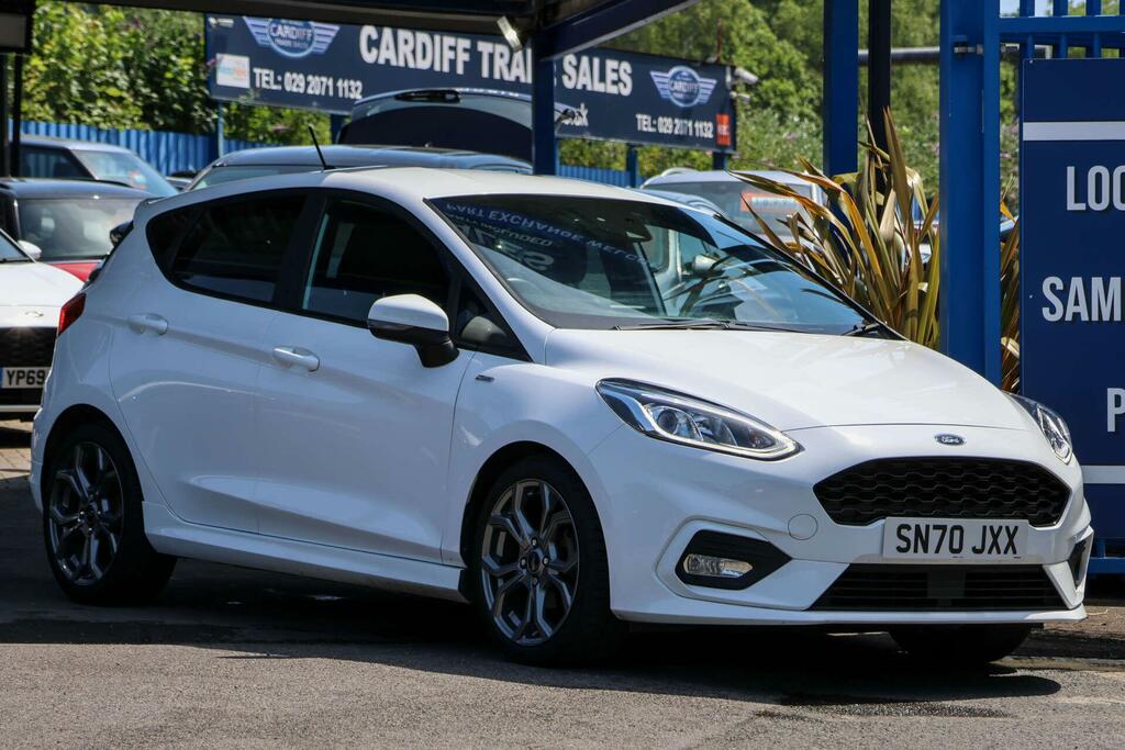 Ford Fiesta St-line Edition White #5