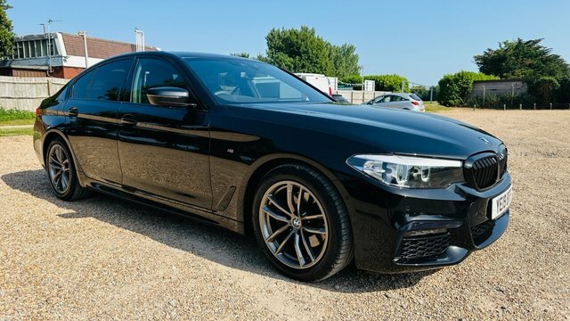 BMW 5 Series 520I Gpf M Sport Black #4