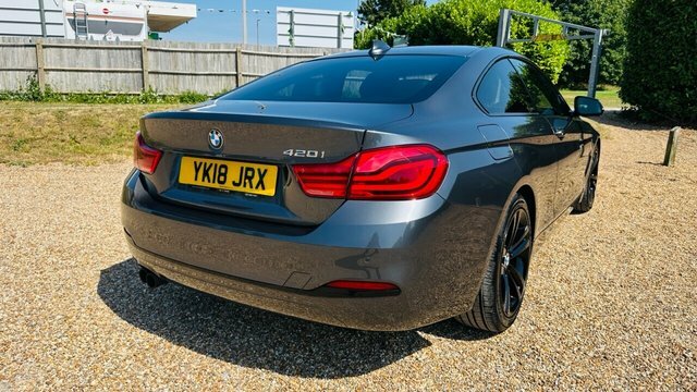 BMW 4 Series Gran Coupe 420D M Sport Gran Coupe Black #12