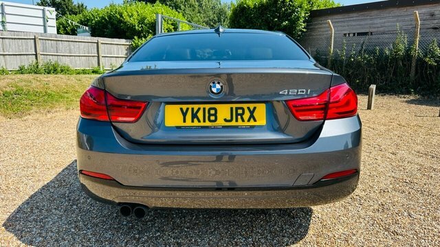 BMW 4 Series Gran Coupe 420D M Sport Gran Coupe Black #14