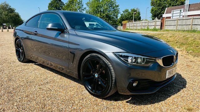 BMW 4 Series Gran Coupe 420I Sport Coupe Grey #3