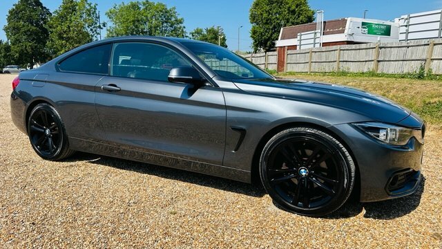 BMW 4 Series Gran Coupe 420I Sport Coupe Grey #4