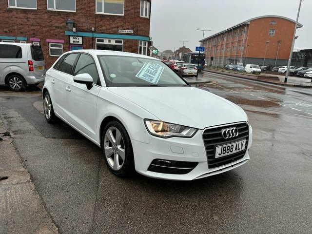 Audi A3 Hatchback J888ALV White #4