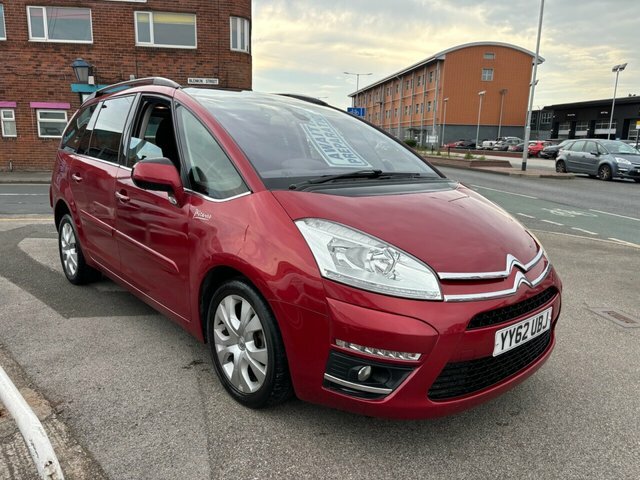 Citroen Grand C4 Picasso Mpv YY62UBJ Red #2