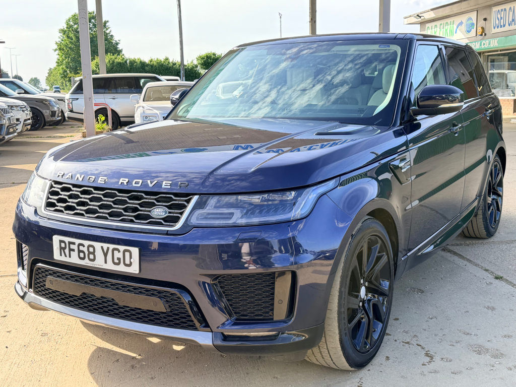 Land Rover Range Rover Sport 3.0 Sd V6 Hse Suv 4Wd Euro 6 Ss RF68YGO Blue #5