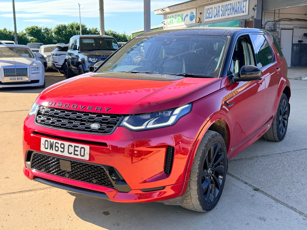 Land Rover Discovery Sport 2.0 D180 Mhev R-dynamic Hse Suv 4W OW69CEO Red #6
