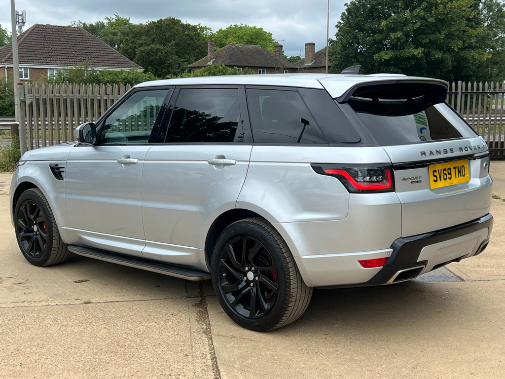 Land Rover Range Rover Sport 2.0 P400e 13.1Kwh Hse Gpf Dynamic Suv P SV69TNO Silver #6