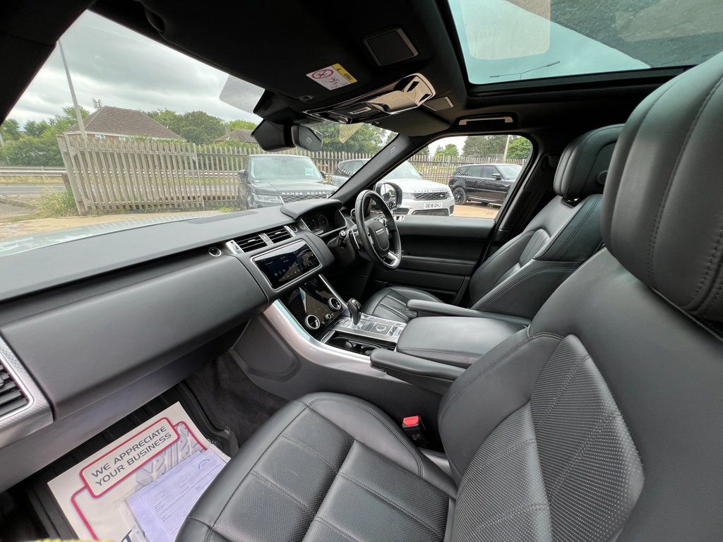 Land Rover Range Rover Sport 2.0 P400e 13.1Kwh Hse Gpf Dynamic Suv P SV69TNO Silver #3