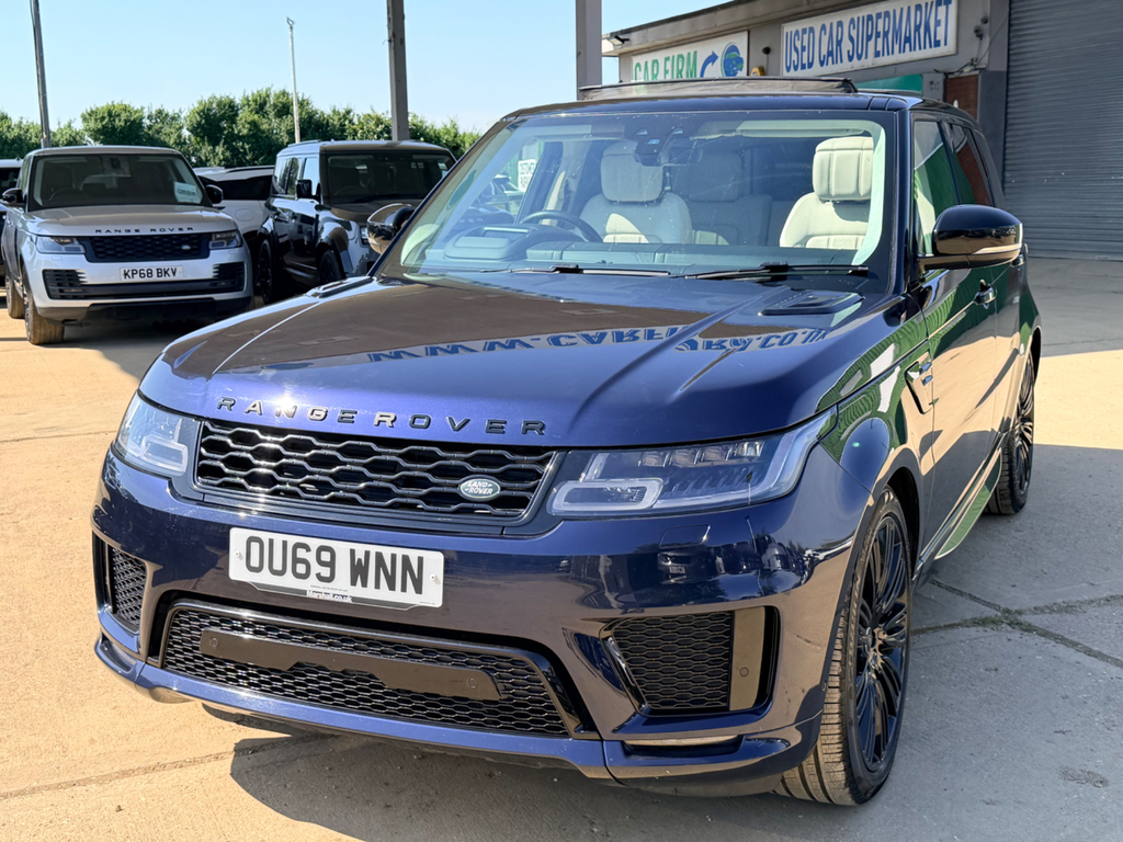 Land Rover Range Rover Sport 3.0 Sd V6 Dynamic Suv Aut OU69WNN Blue #6