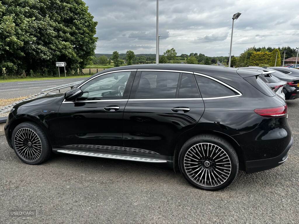 Mercedes-Benz EQC Eqc 400 300Kw Amg Line Premium 80Kwh Black #5