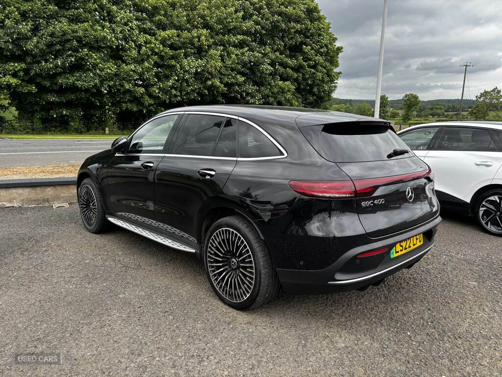 Mercedes-Benz EQC Eqc 400 300Kw Amg Line Premium 80Kwh Black #4