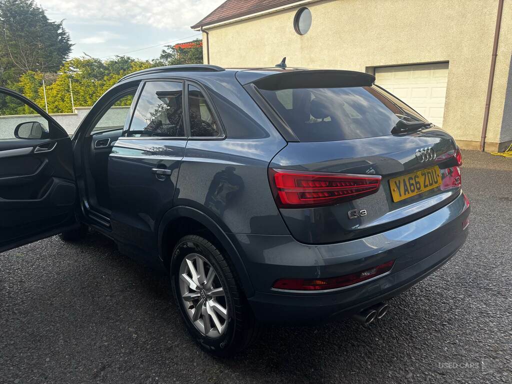 Audi Q3 2.0 Tdi Quattro Sport YA66ZDU Blue #2