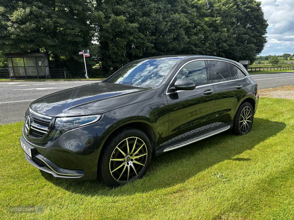 Mercedes-Benz EQC Eqc 400 300Kw Amg Line 80Kwh Grey #4