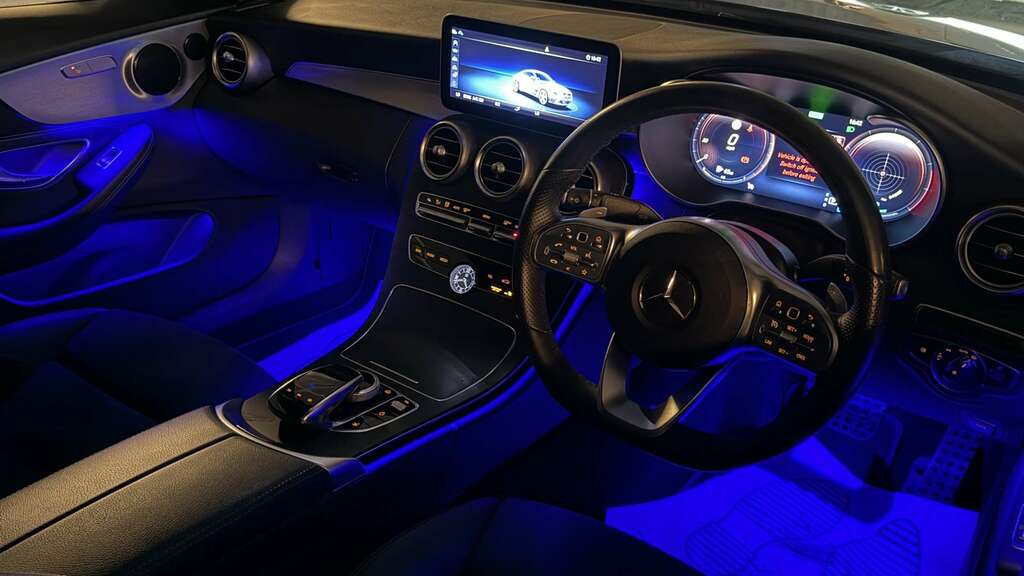 Mercedes-Benz C Class 2.0 C 300 Amg Line Premium D SF69YCO Blue #2