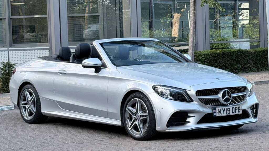 Mercedes-Benz C Class 2.0 C 220 Amg Line Premium D Silver