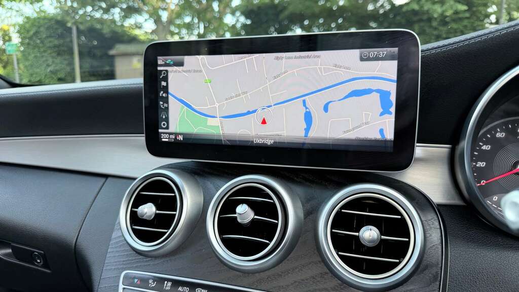 Mercedes-Benz C Class 2.0 C 220 Amg Line Premium D Silver #5