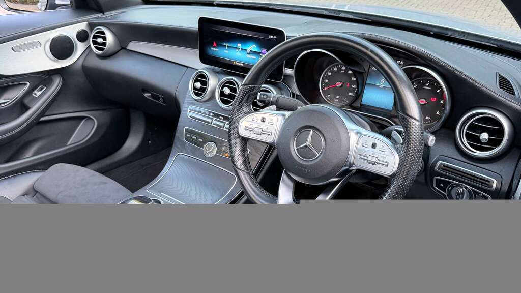 Mercedes-Benz C Class 2.0 C 220 Amg Line Premium D Silver #3