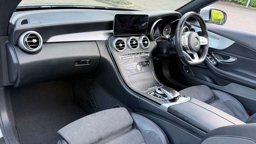 Mercedes-Benz C Class 2.0 C 220 Amg Line Premium D Silver #4