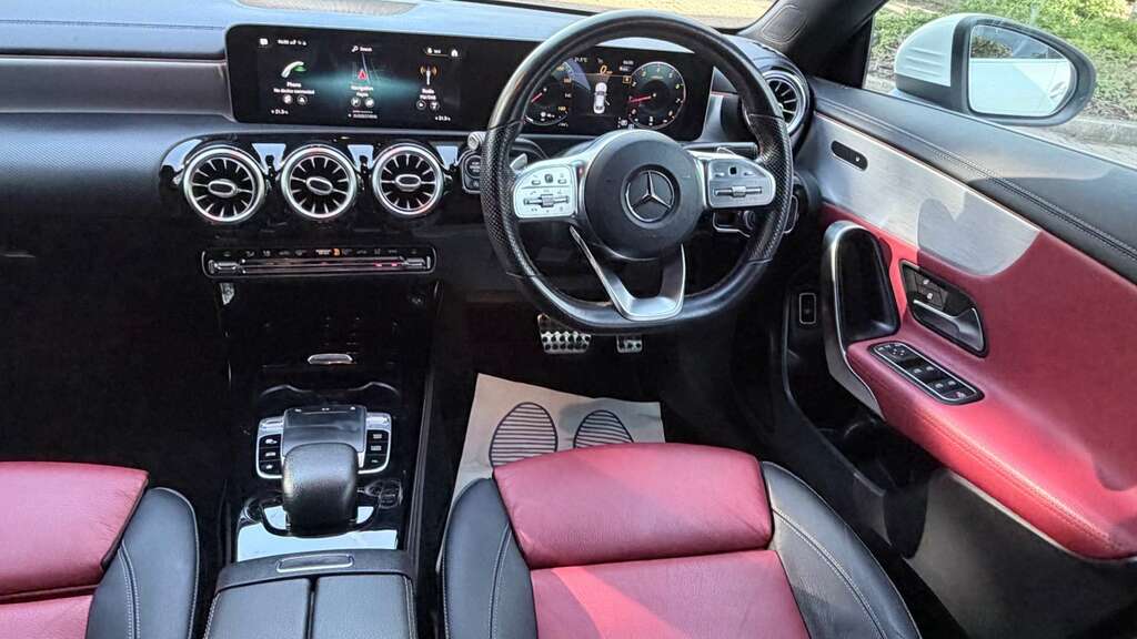 Mercedes-Benz CLA Class 1.3 Cla 180 Amg Line Premium SN69SKK White #2