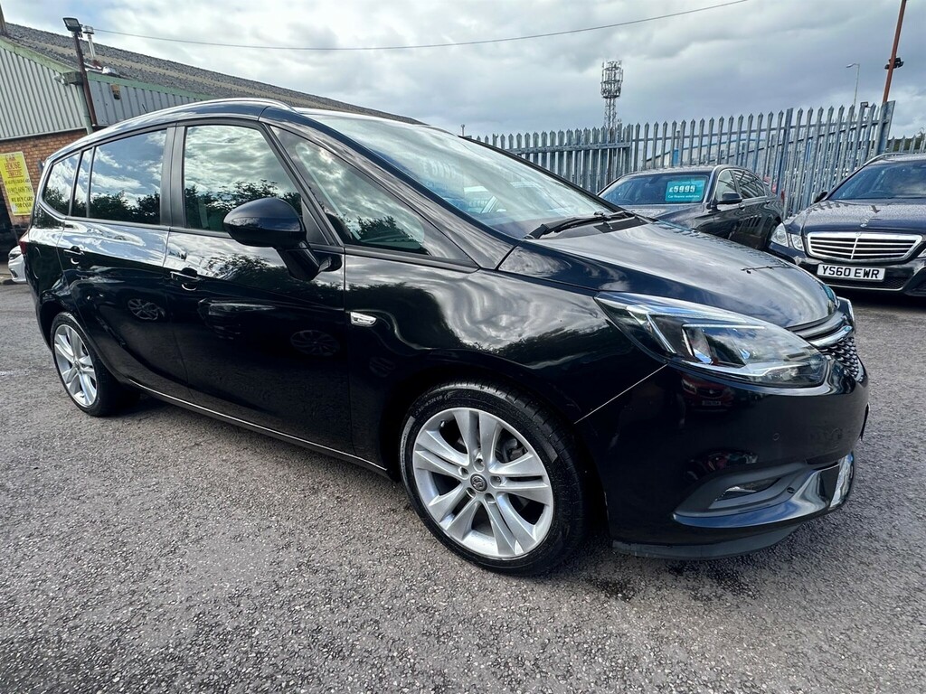 Vauxhall Zafira Tourer 1.4I Turbo Sri Nav Euro 6 Black #4