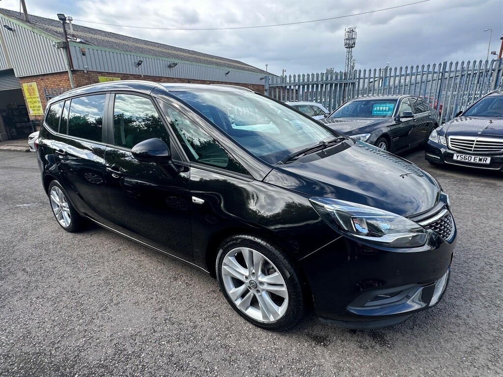 Vauxhall Zafira Tourer 1.4I Turbo Sri Nav Euro 6 Black #6