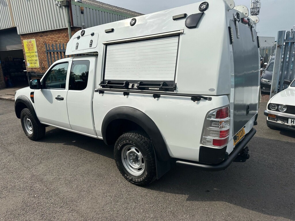 Ford Ranger Ranger XL 4X4 Double Cab Tdci White #11