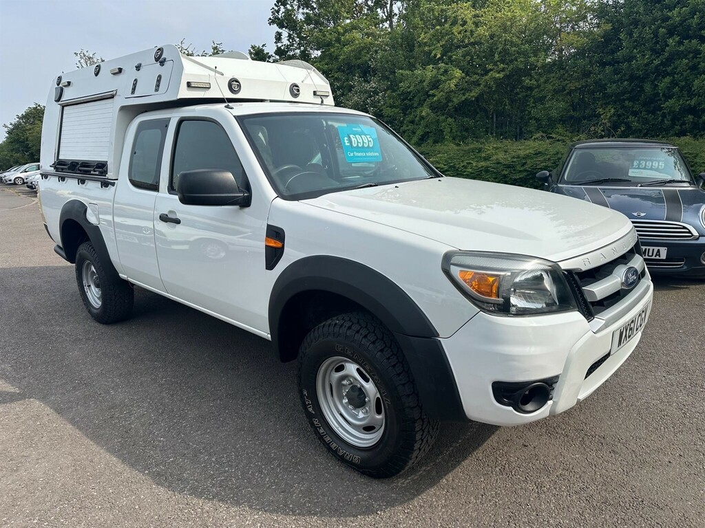 Ford Ranger Ranger XL 4X4 Double Cab Tdci White #14
