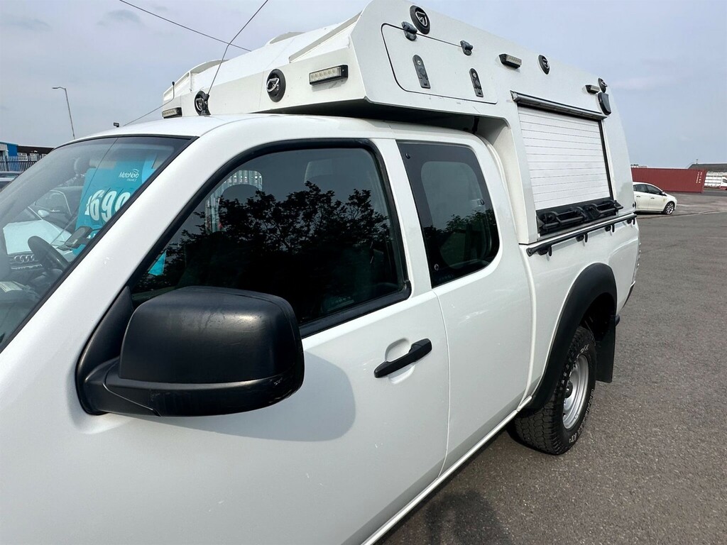 Ford Ranger Ranger XL 4X4 Double Cab Tdci White #8