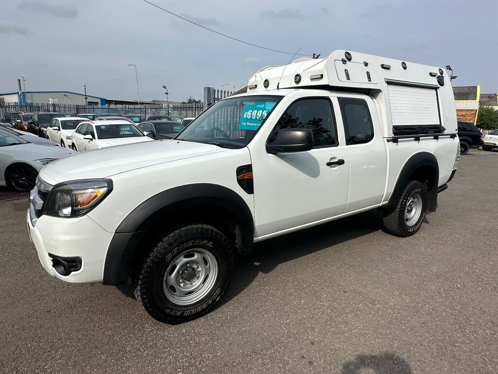 Ford Ranger Ranger XL 4X4 Double Cab Tdci White #20