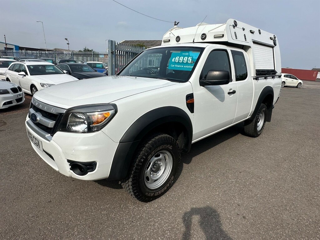 Ford Ranger 2.5 Tdci XL 4X4 White #2