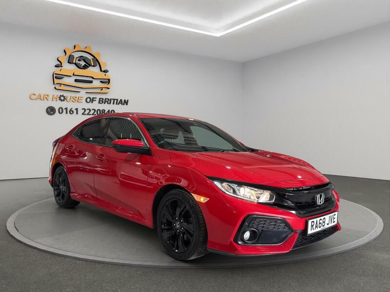 Honda Civic 1.6 I-dtec Sr Euro 6 S S Red #4