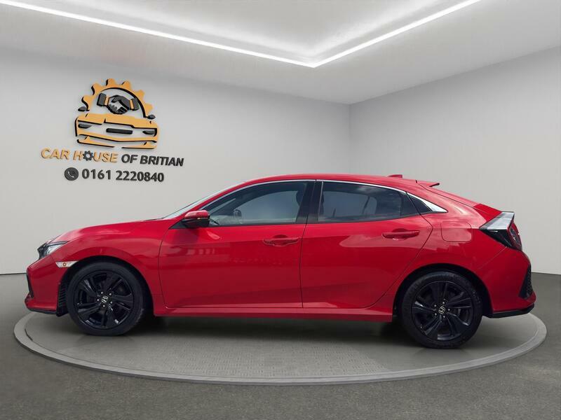 Honda Civic 1.0 Vtec Turbo 126 Sr Cvt Red #9