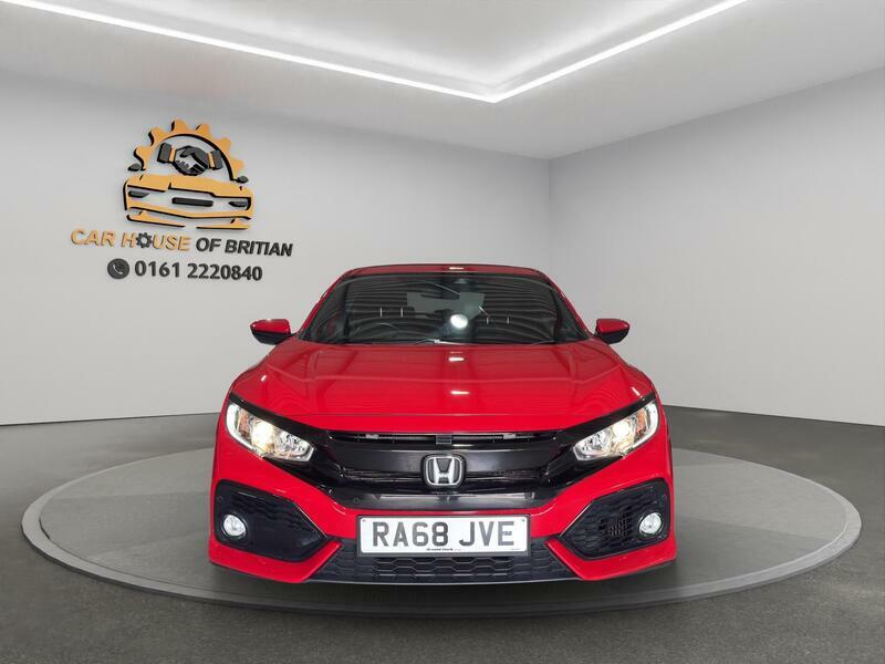 Honda Civic 1.6 I-dtec Sr Euro 6 S S Red #3
