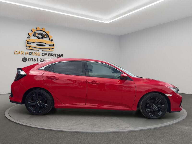 Honda Civic 1.6 I-dtec Sr Euro 6 S S Red #5