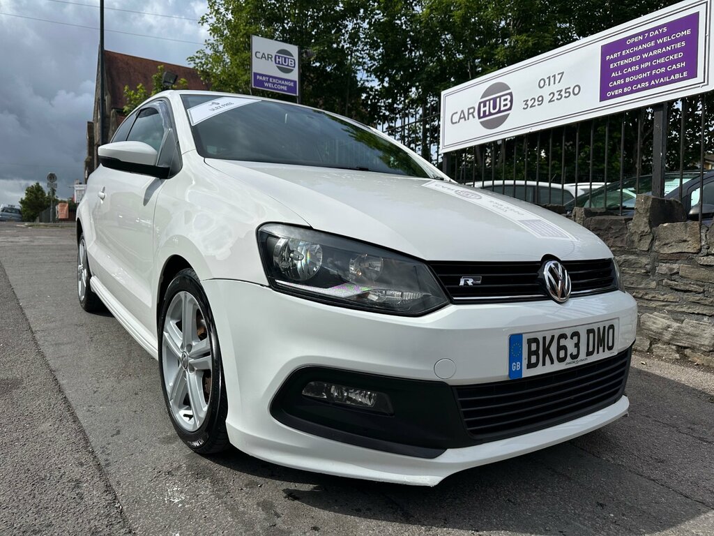 Volkswagen Polo 1.2 Tsi R-line Hatchback Euro 5 BK63DMO White