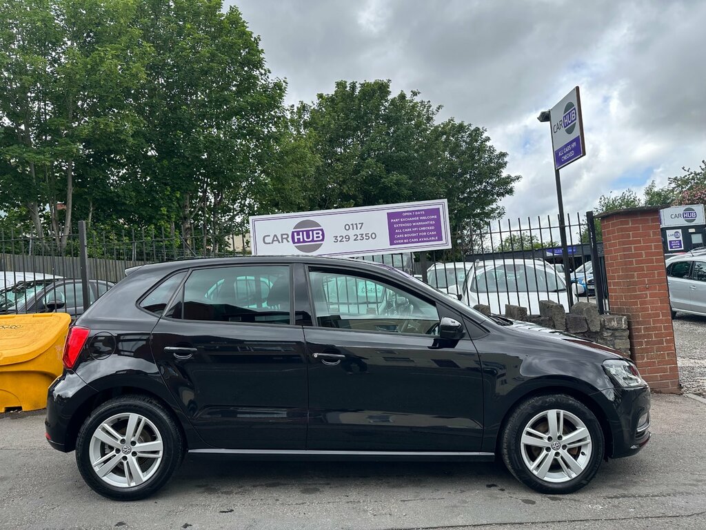 Volkswagen Polo 1.2 Tsi Bluemotion Tech Match Hatchback VK16OSY Black #6