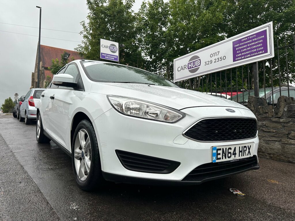 Ford Focus 1.6 Studio Hatchback Euro 6 85 White