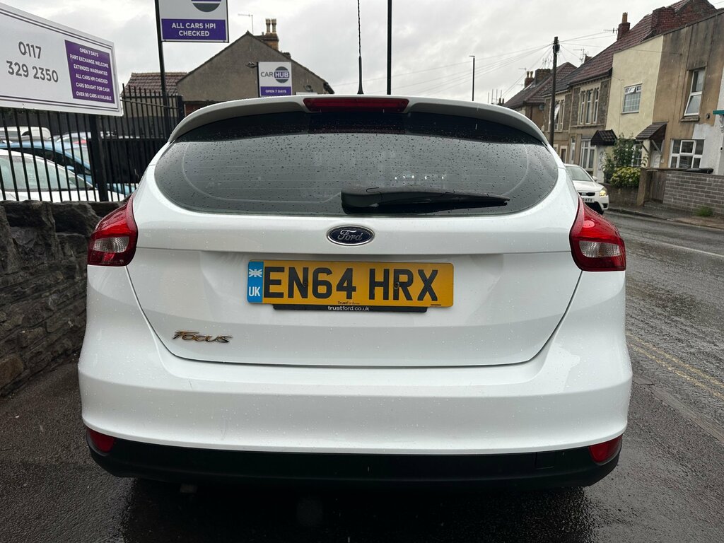 Ford Focus 1.6 Studio Hatchback Euro 6 85 EN64HRX White #4