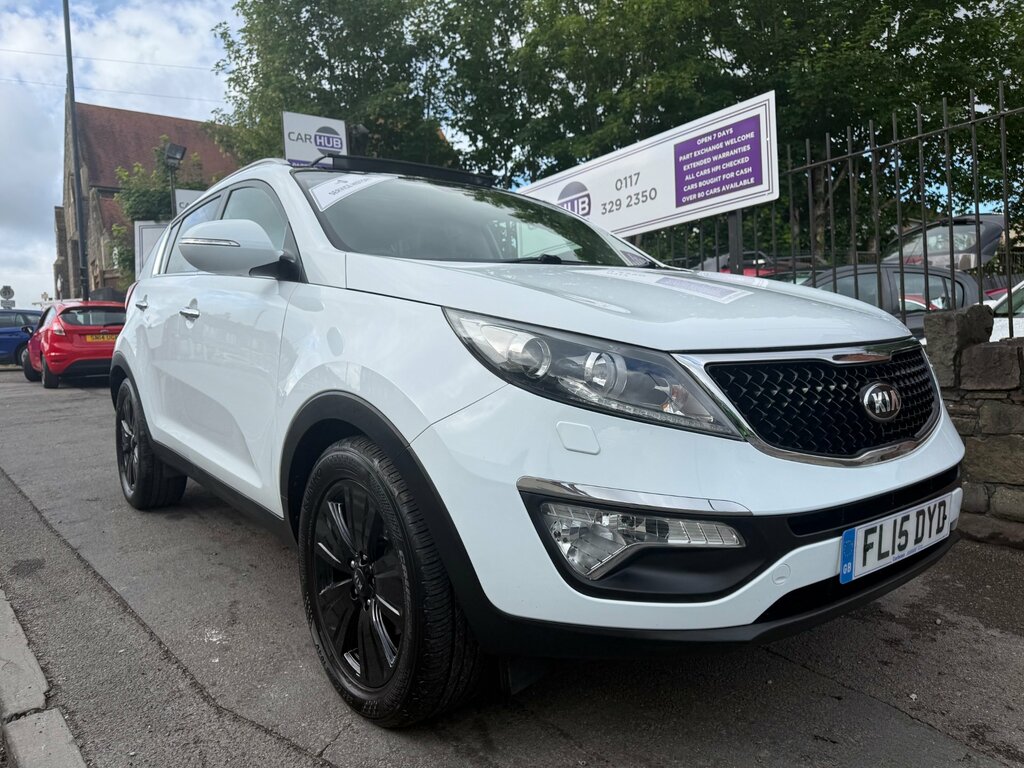 Kia Sportage 1.7 Crdi Ecodynamics 3 Suv 2Wd E White