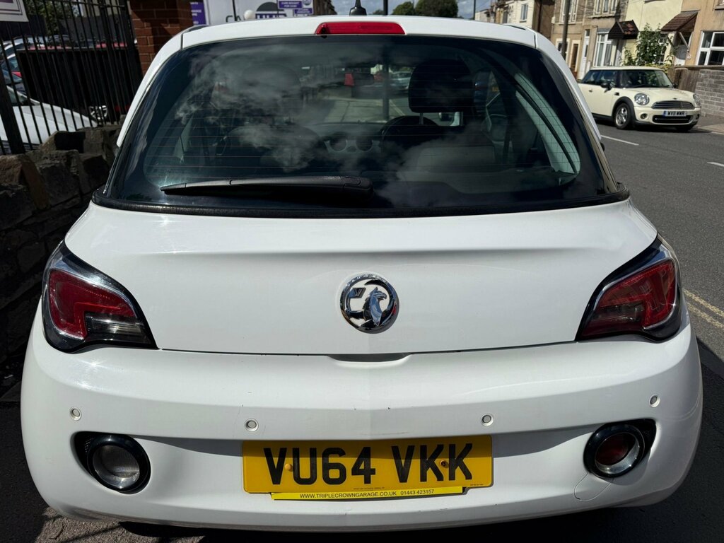 Vauxhall Adam 1.2 16V Jam Hatchback Euro 5 70 White #4