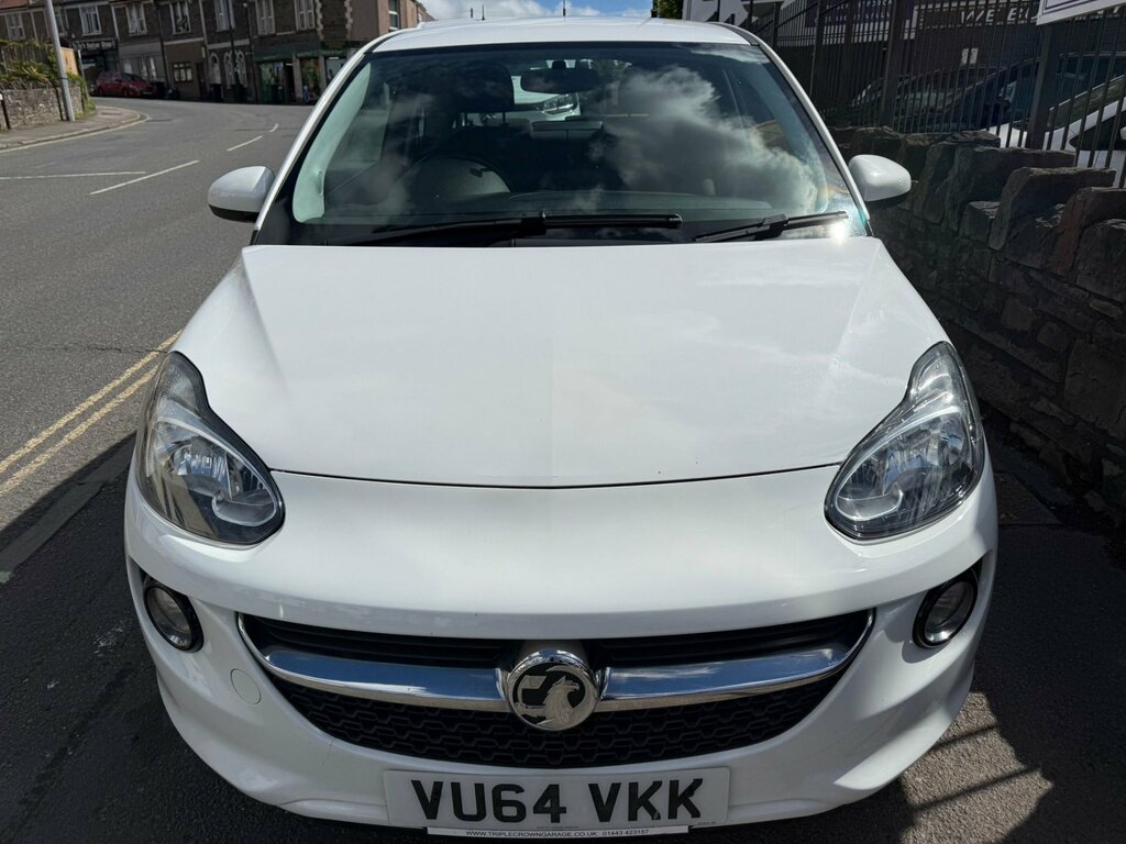 Vauxhall Adam 1.2 16V Jam Hatchback Euro 5 70 White #3