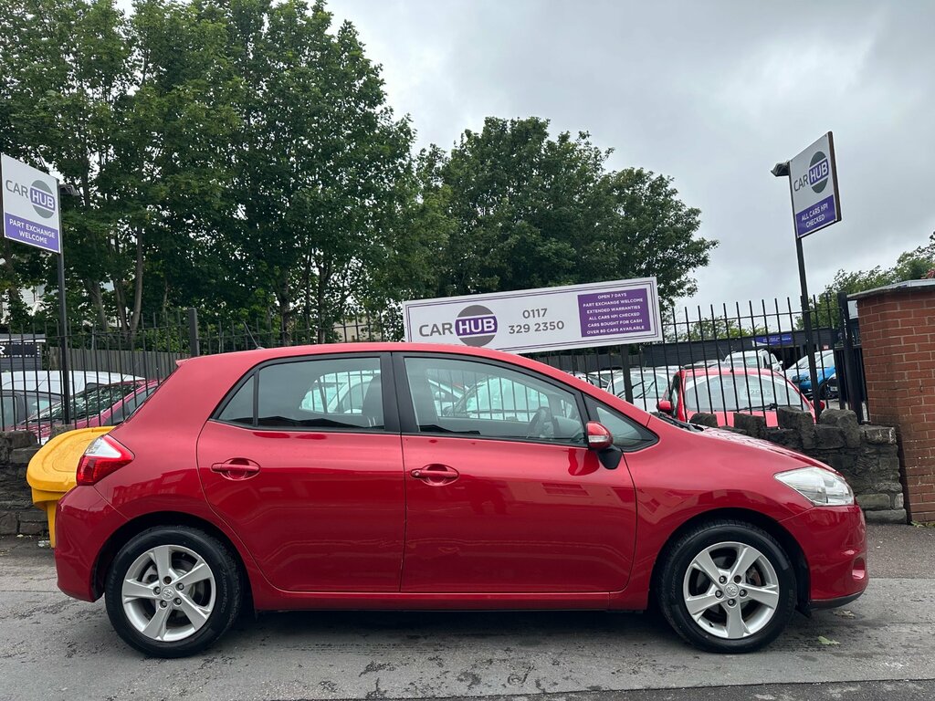Toyota Auris 1.6 V-matic Tr Hatchback Euro 5 Red #6